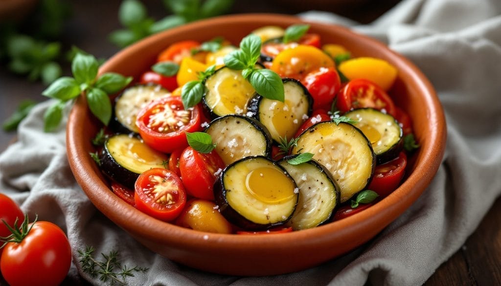 explorez une recette savoureuse de tian de légumes à l'italienne, un plat coloré et sain qui allie des légumes frais et des saveurs méditerranéennes pour ravir vos papilles.